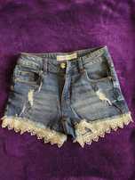 Spodenki  jeans jak nowe