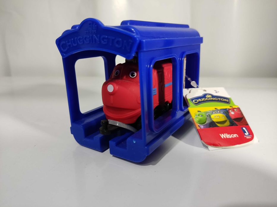 !Nowy! Wilson Stacyjkowo pociąg z garażem lokomotywa Tychy