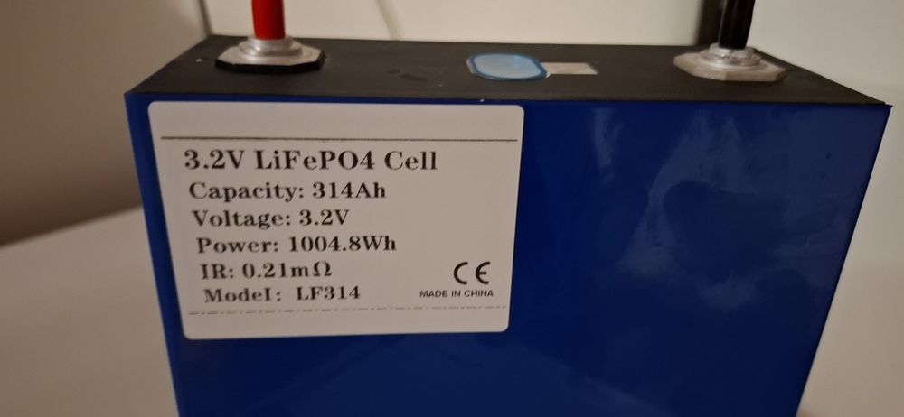 Lifepo4 Eve mb31(LF314) 314Ah в наявності