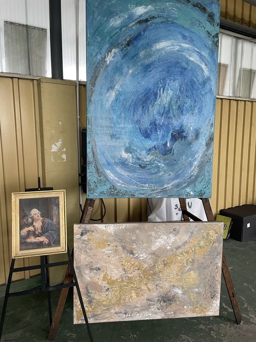 Promo Duży 80x120 obraz 3D abstrakcja „Oleander” Bartosz Chmielak