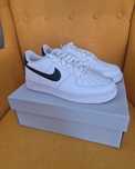 Sneakersy Nike air force biało czarne męskie modne oryginalne 44