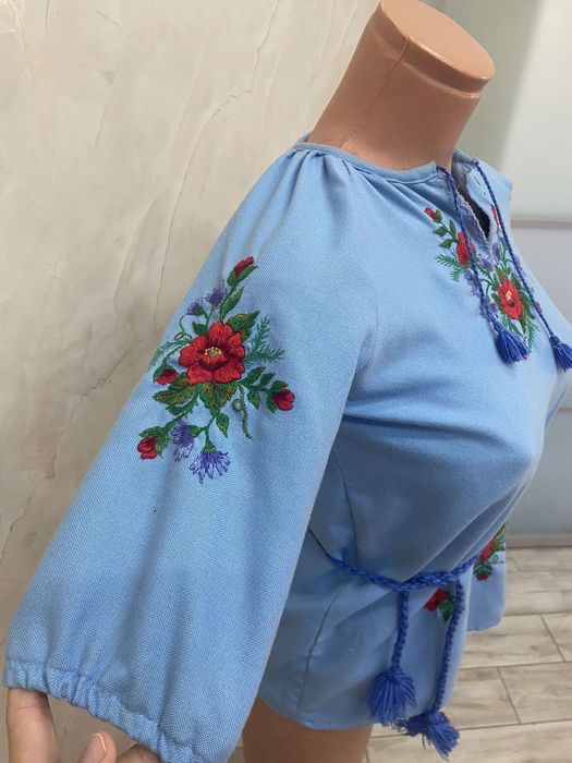 Вишиванка ,машинна вязка для дівчаток