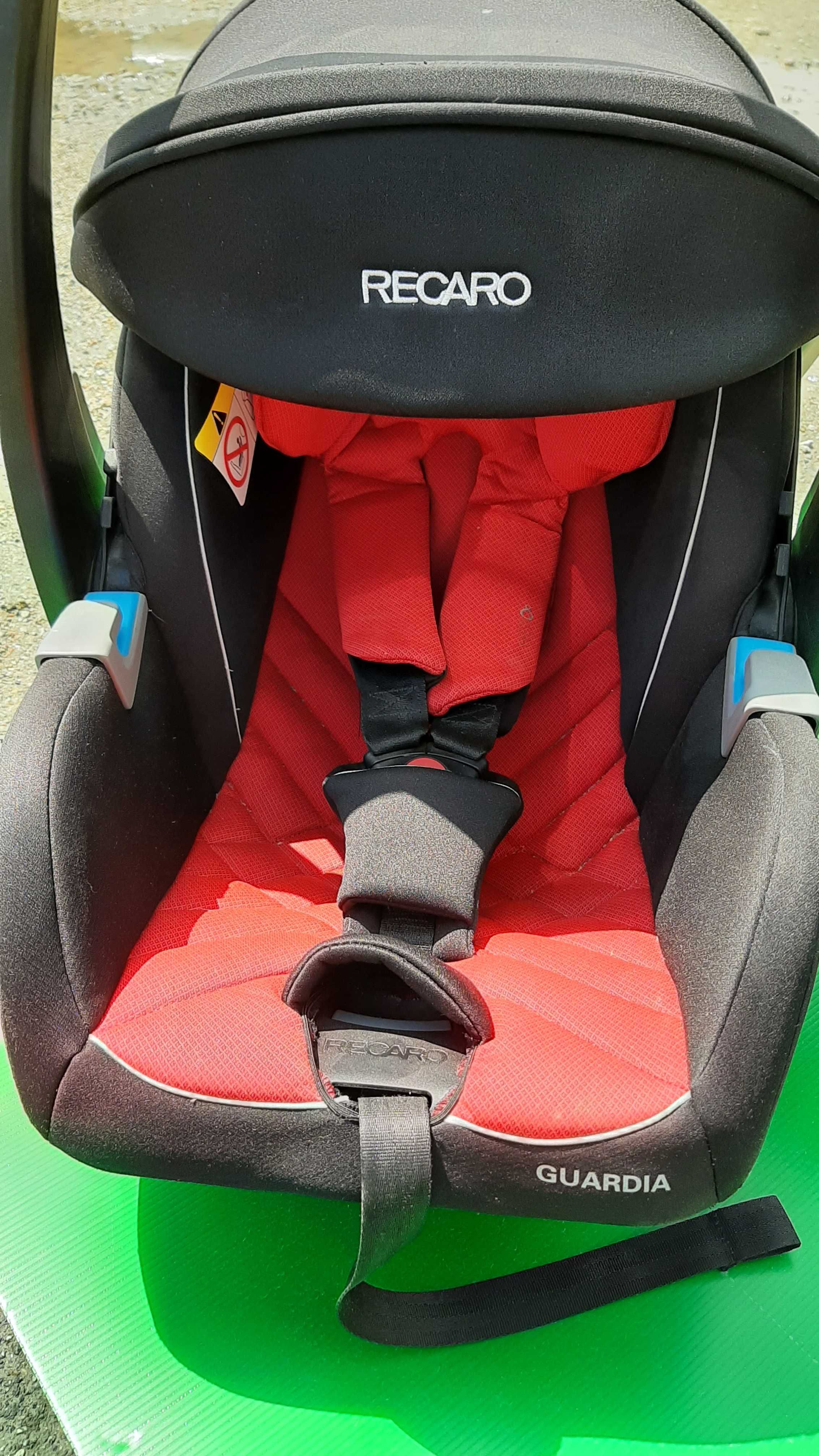 Fotelik recaro + isofix