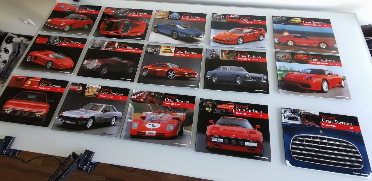 65 fascículos Ferrari Planeta de Agostini