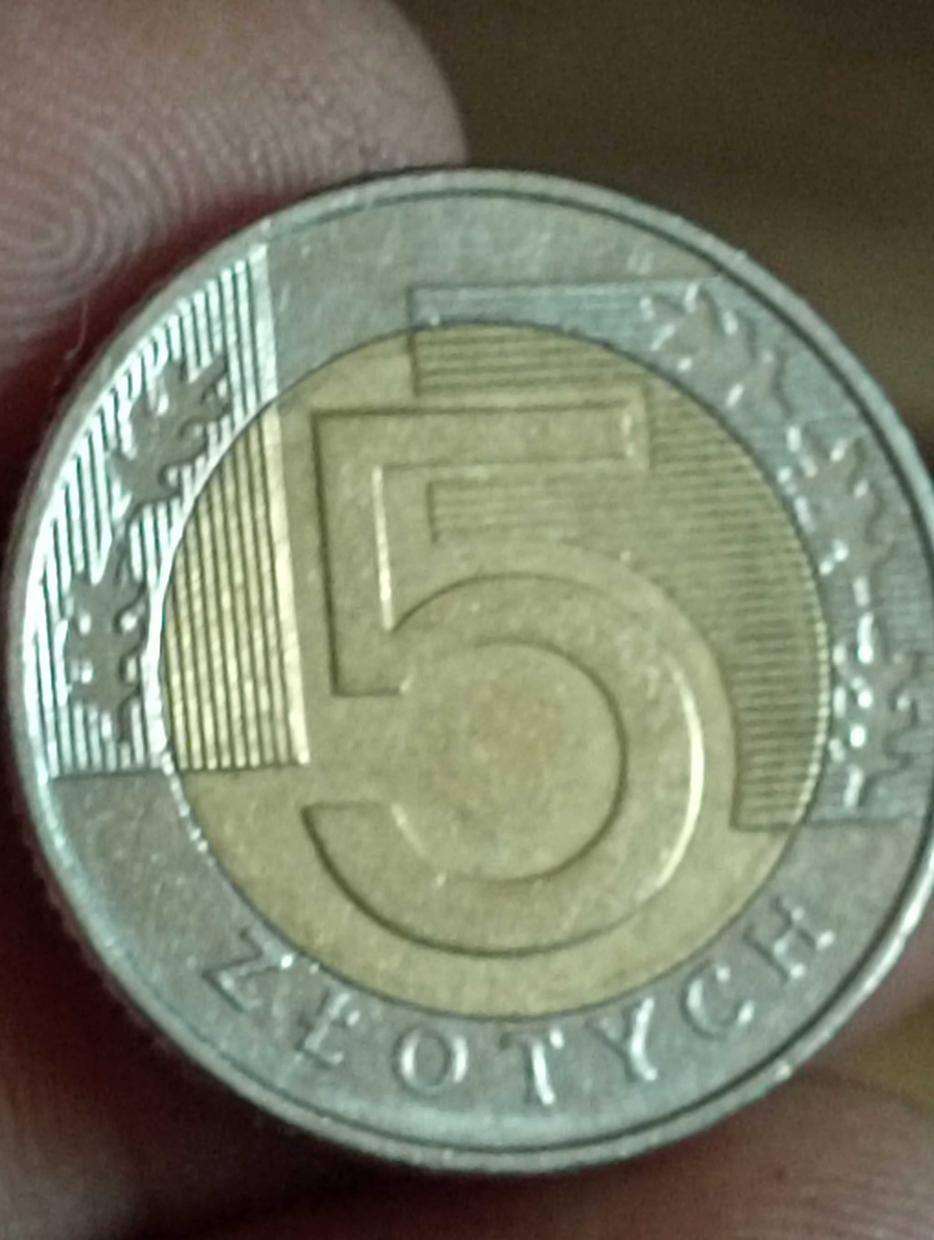Sprzedam monete 5 zloty 2009 rok