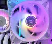 Вентилятор кулер Arctic P14 PWM A-RGB white білий 140мм