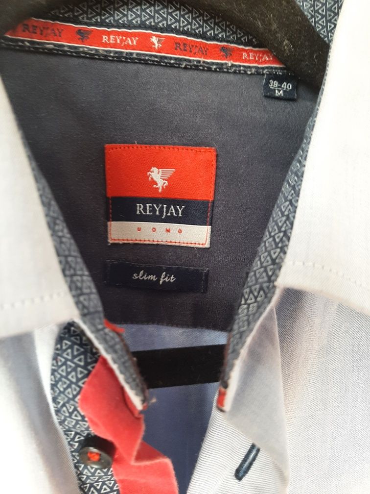 Koszula Reyjay M Slim Fit idealny stan!