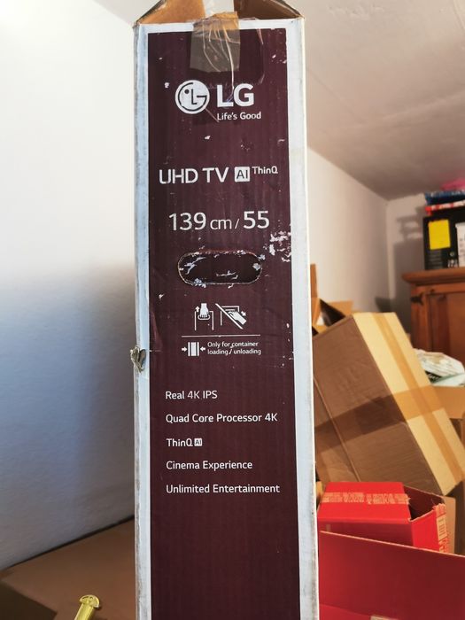 LG 55” 4K UHD Smart TV (55UN71) – Totalmente funcional