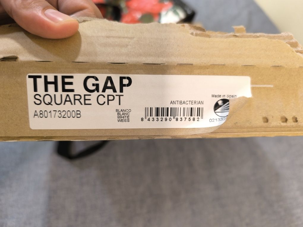 Tampa sanita Roca The Gap Branca queda amortecida oeiras