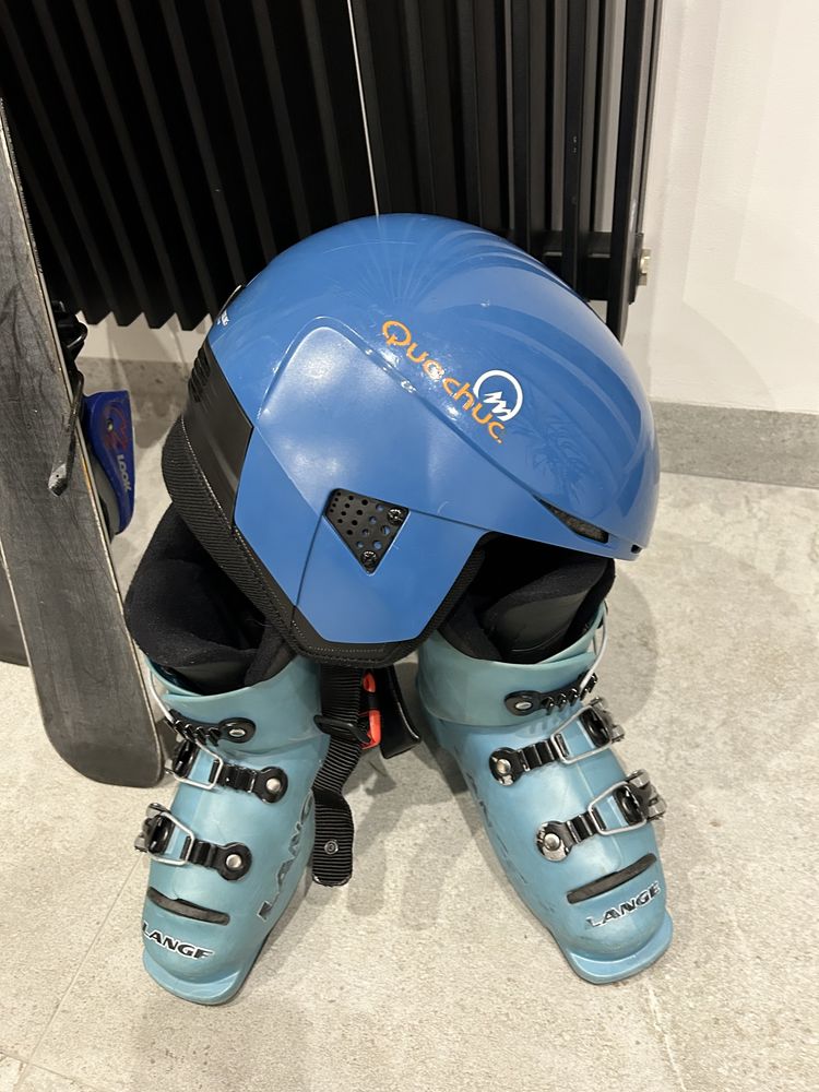 Narty 90cm dynastar buty nordica kask komplet