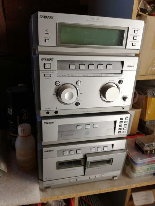 aparelhagem sony MHC-NX1 avariada