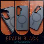 Etui GRAPH do Samsung Galaxy S24 PLUS (czarne)