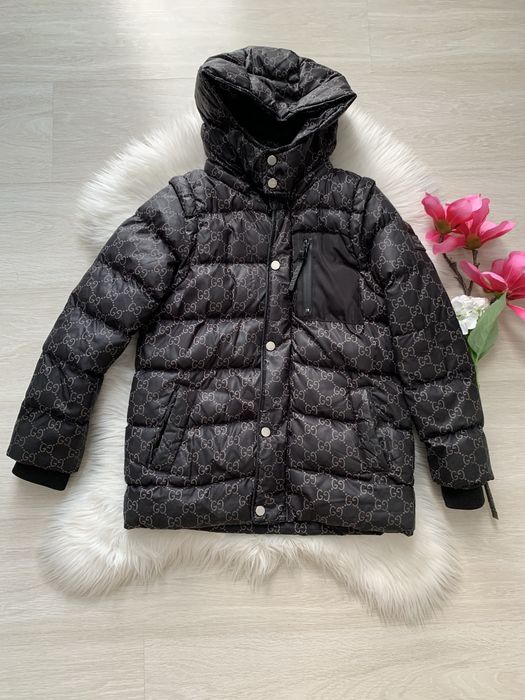 Куртка  Gucci 2в1 Жилетка /зима/Детская зимняя куртка