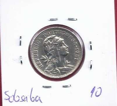 MOEDA da Republica  50  centavos  1951   Alpaca   Bela