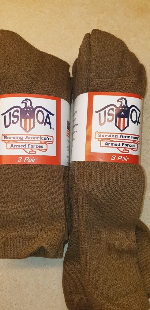 ЛІТНІ Контрактні Війскові шкарпетки USOA . Made in USA  (3пари)