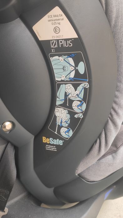 BeSafe Izi Plus X1 Cadeira auto 25Kg RF Rear Facing
