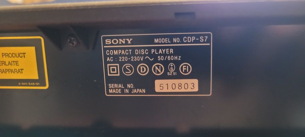 Sony scenario wzmacniacz kompakt radio