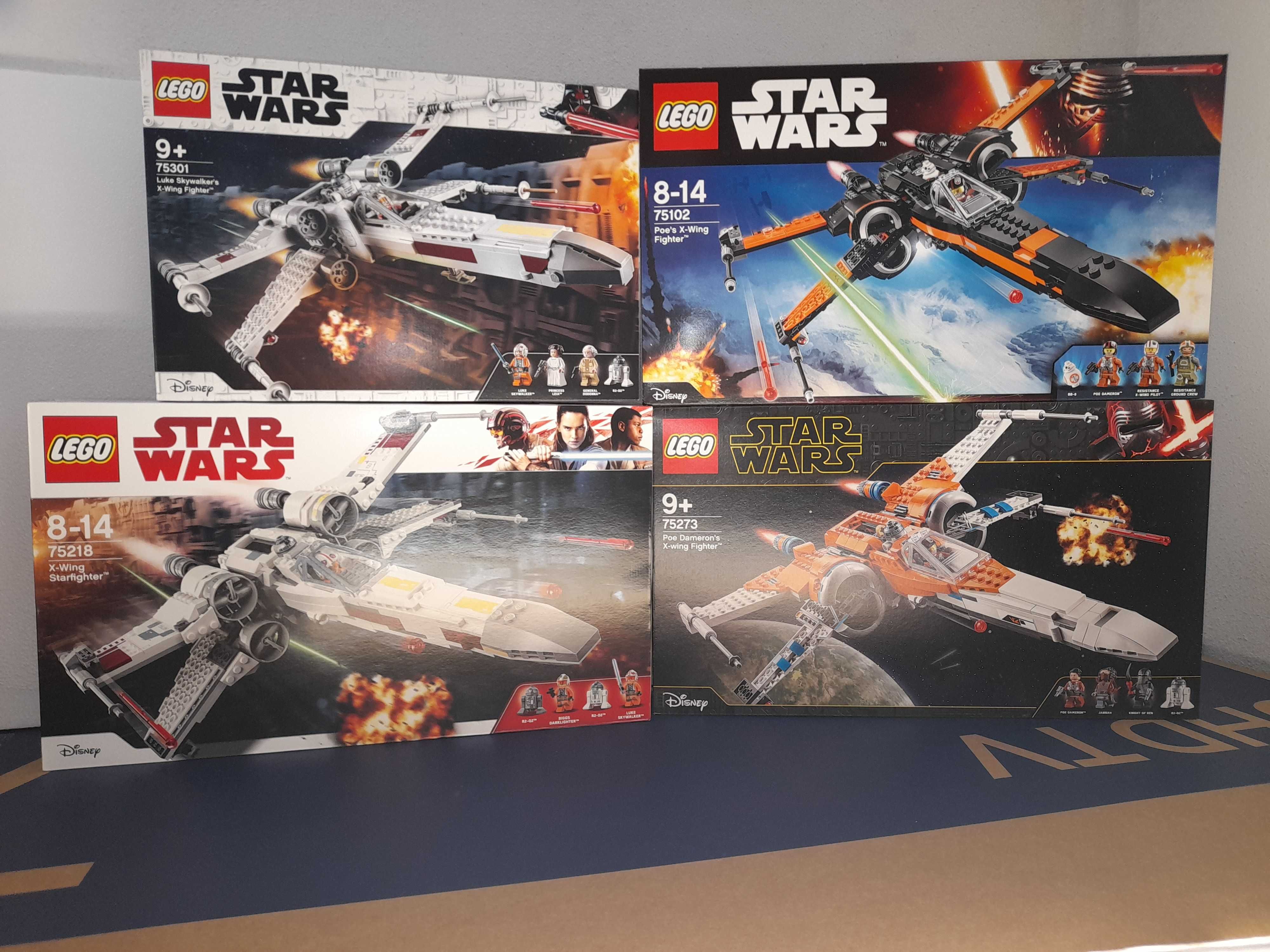 Lego Star Wars - caixas seladas - 85+ REFERÊNCIAS