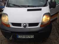 RENAULT Trafic  zderzak przedni 150zł używany lampy