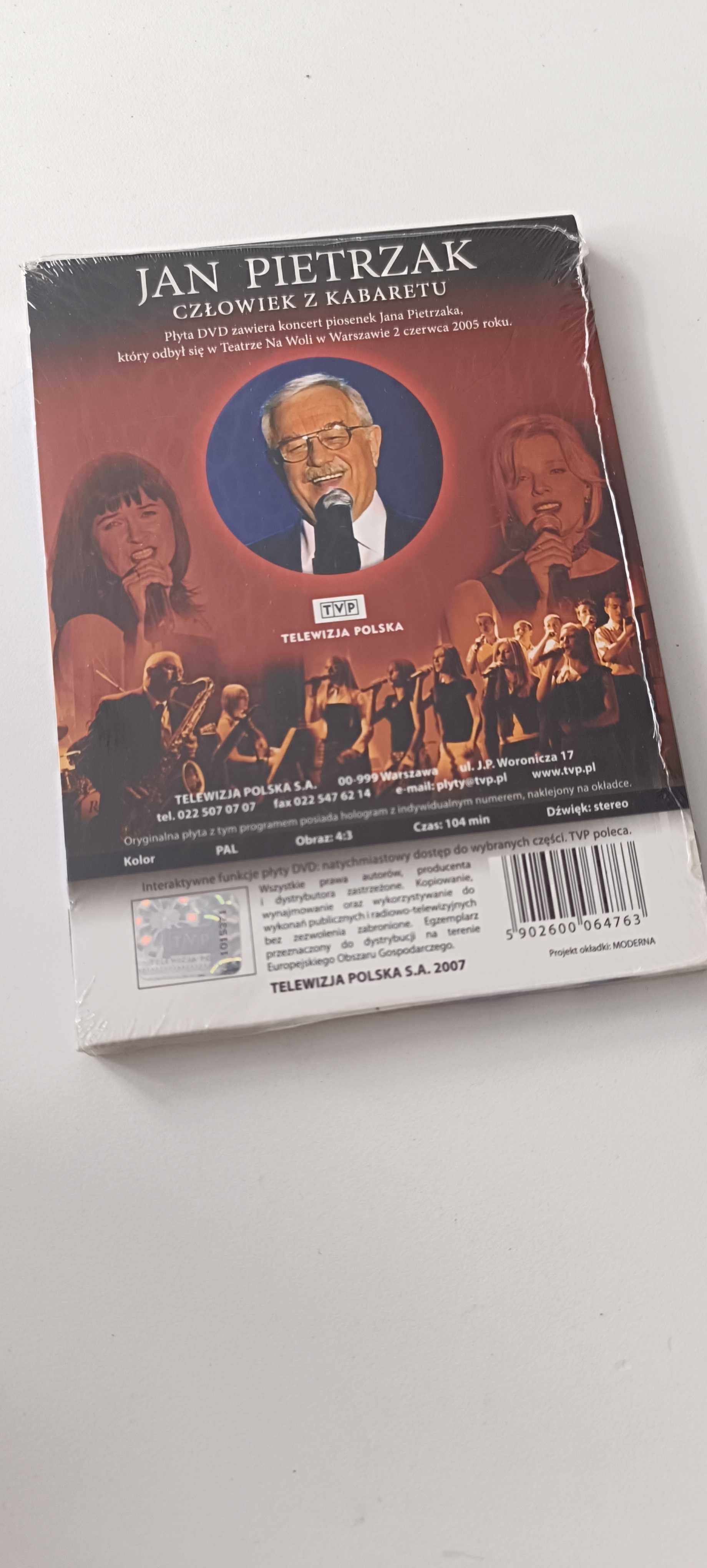 Jan Pietrzak Człowiek z kabaretu Koncert na Woli DVD