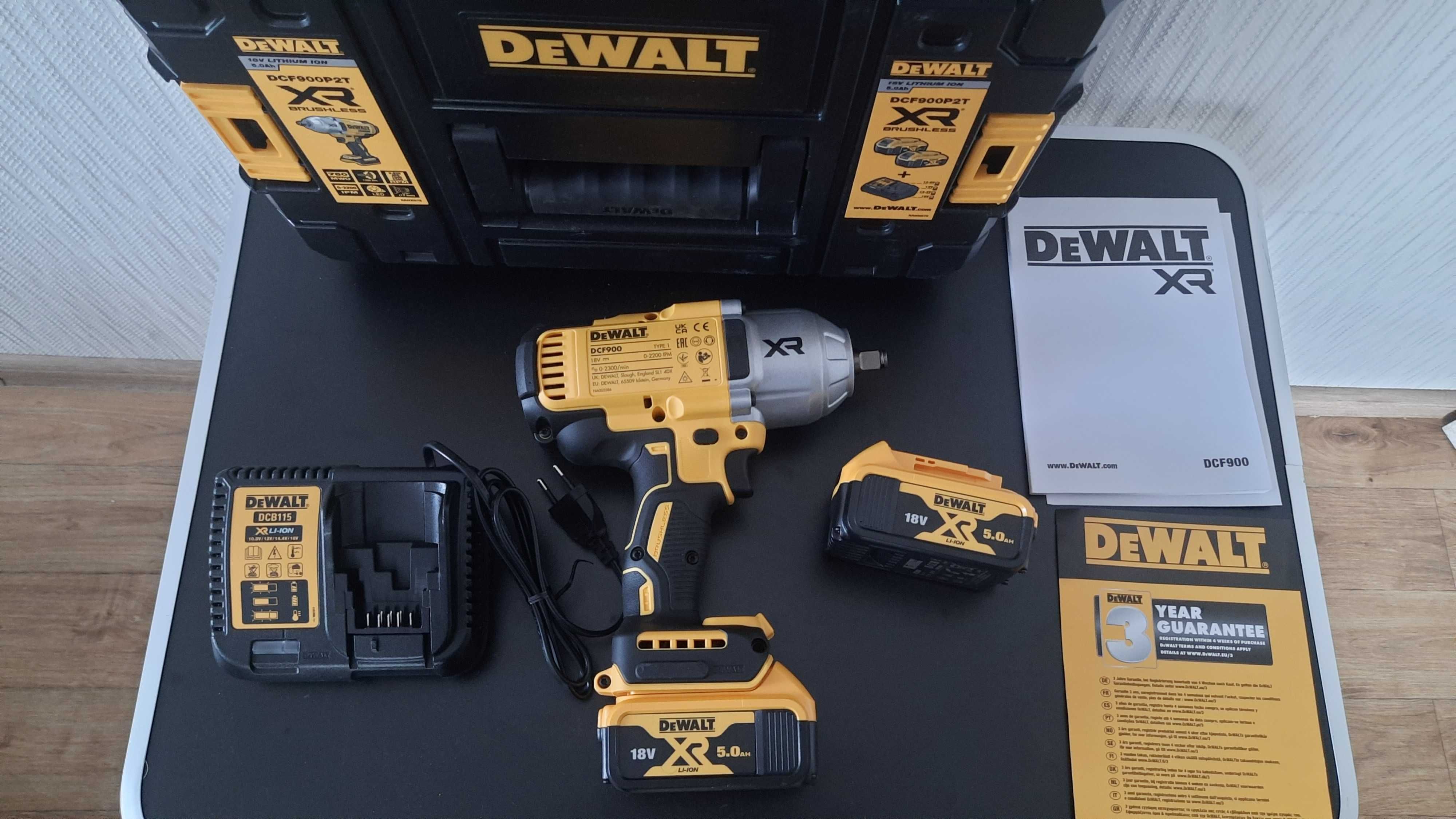 Гайковерт dewalt dcf900p2т для профессионального использования