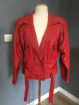 Armani Collection kurtka skórzana vintage lata 80 rozmiar L