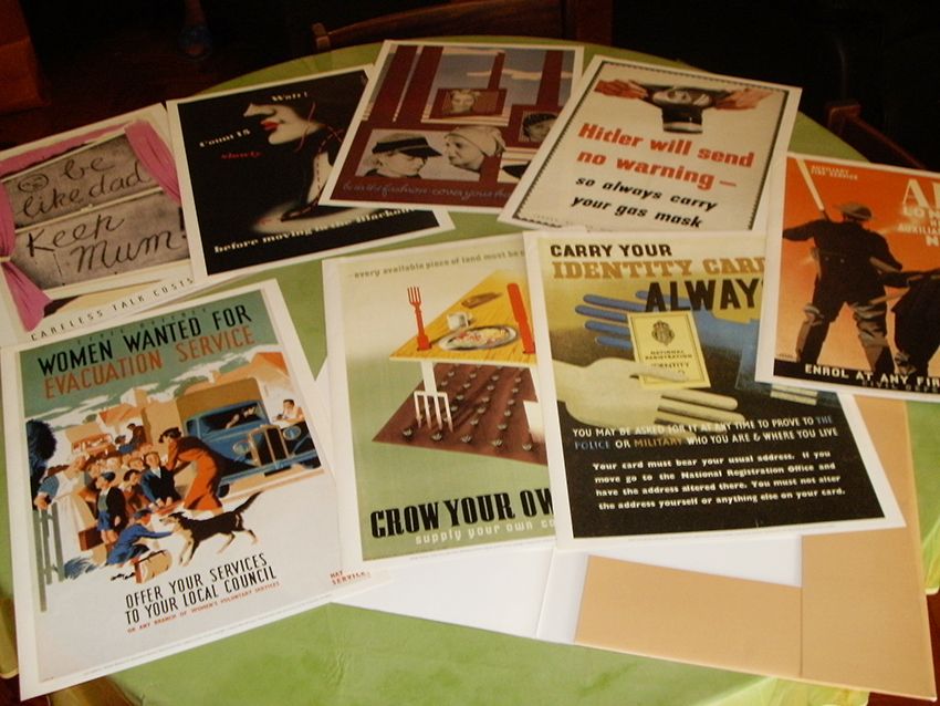 Cartazes Posters from the Home Front WWII