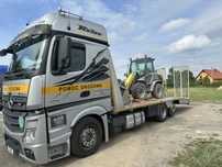 Laweta Kedzierzyn Kozle 24h transport maszyn do 16 ton HDS wywrotka