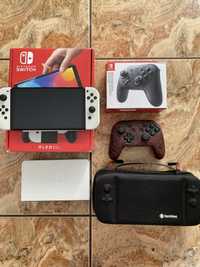 Nintendo switch OLED + pro controller