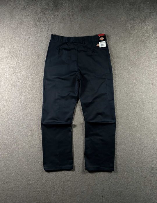 Spodnie Dickies 34R L Granatowe Proste Nowe Metki Szerokie