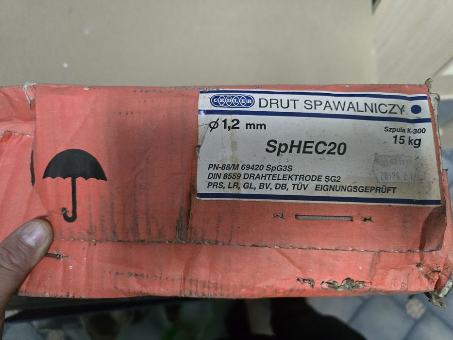 Drut SPAWALNICZY 1.2 15 kg NOWY taniooo