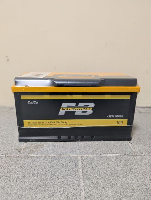 Акумулятори FireBall 100 110 Ah EFB, Нові 2025 року