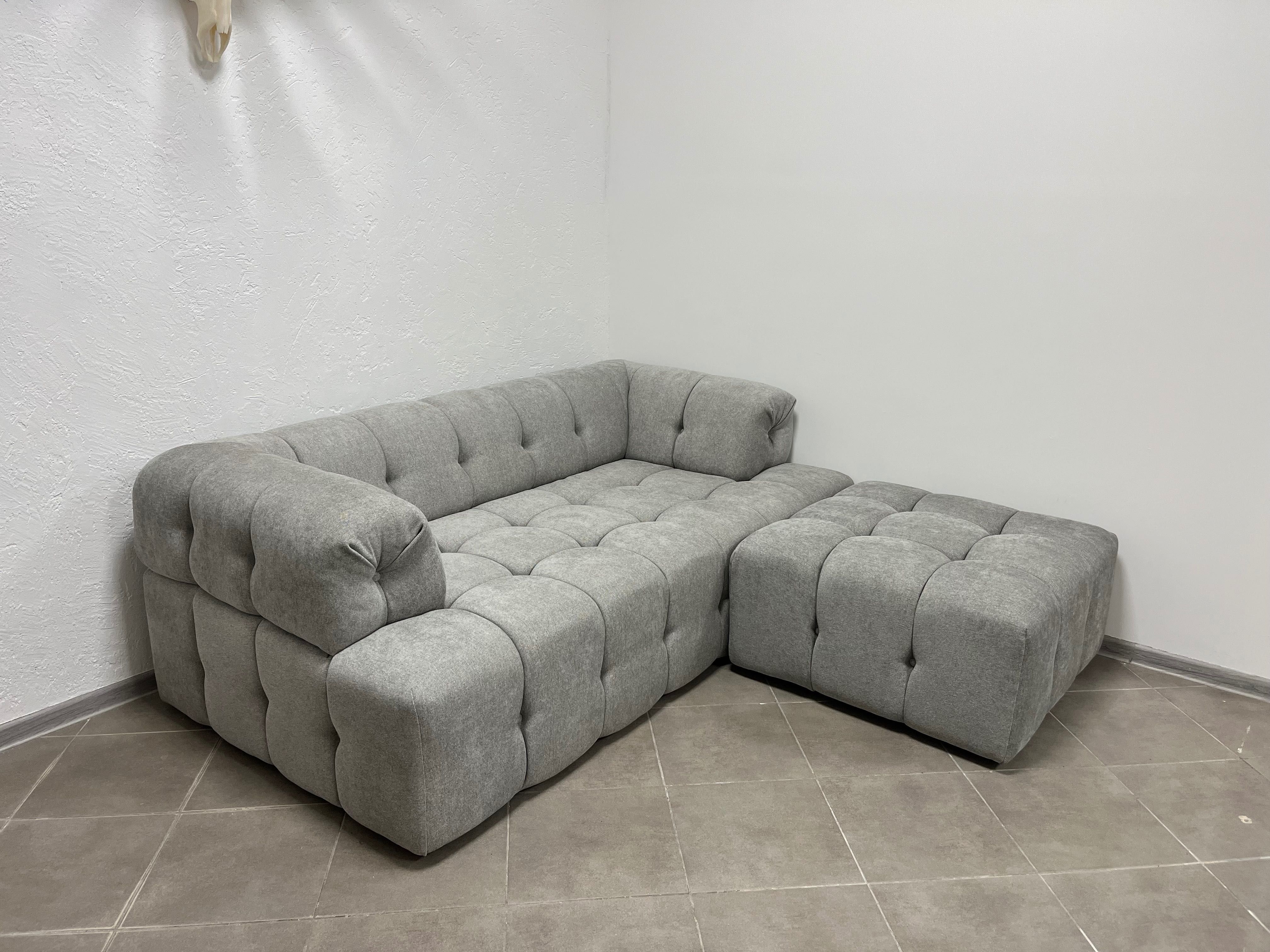 Sofa pikowana nowoczesna modułowa