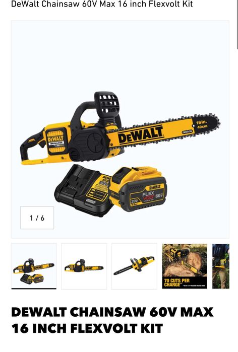 Пила цепочна Dewalt DCCS670B