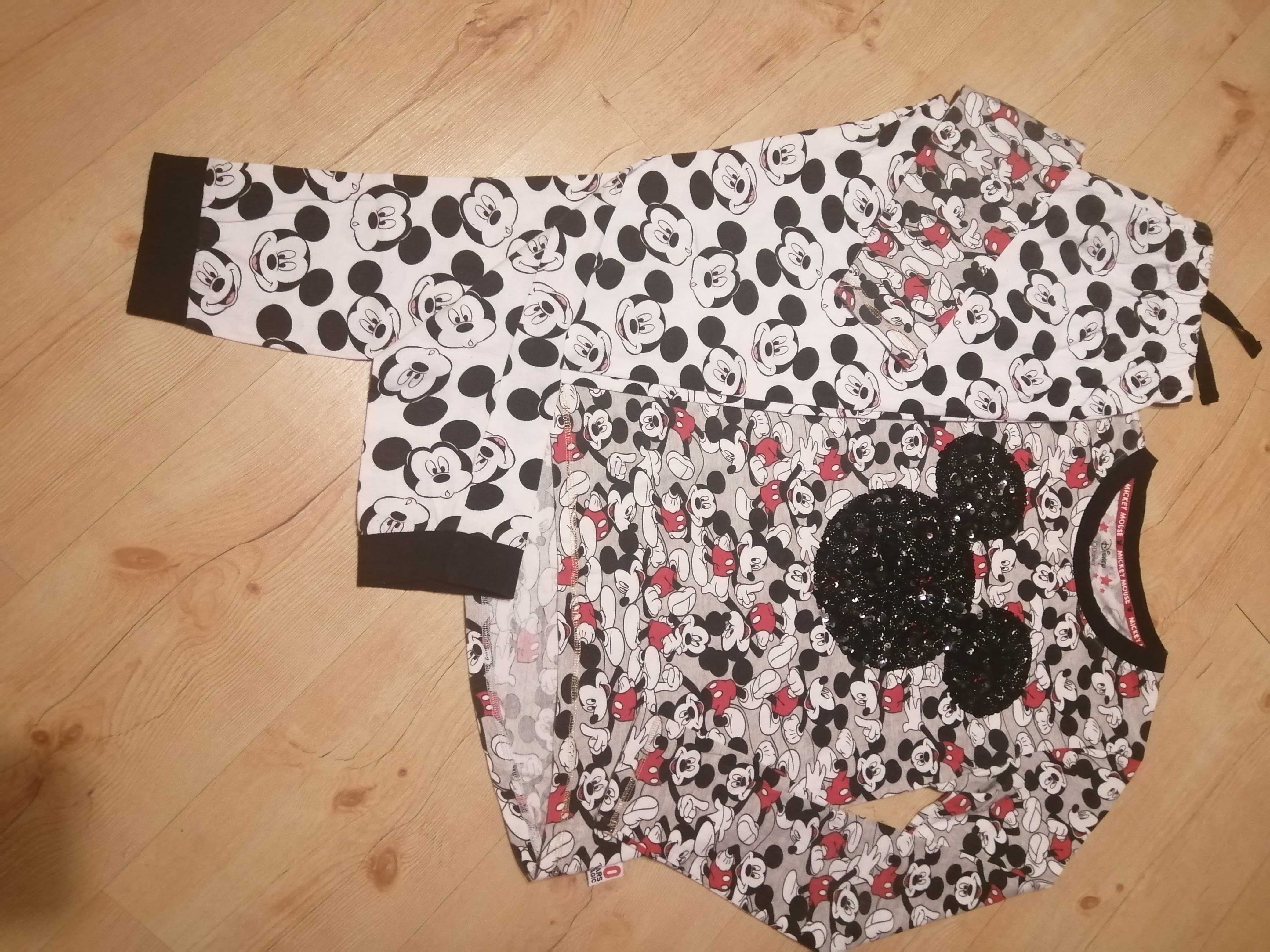 Disney-piżama bawełniana dziewczęca Mickey Mouse r.S\158 cm