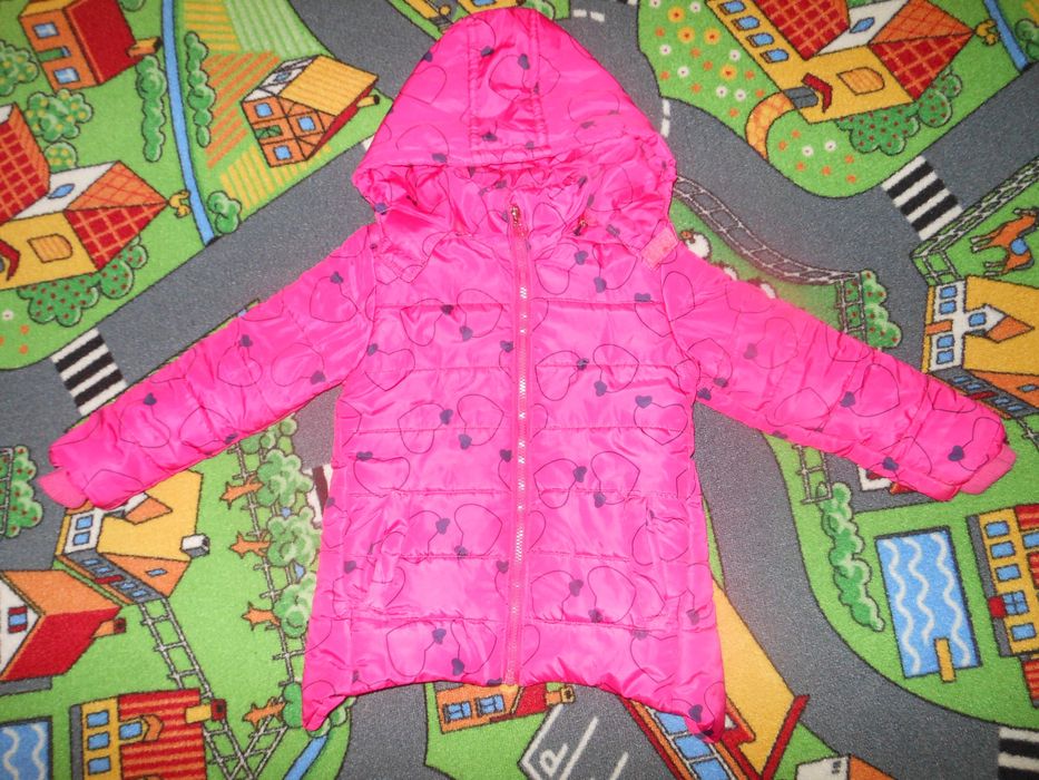 kurtka różowa 116