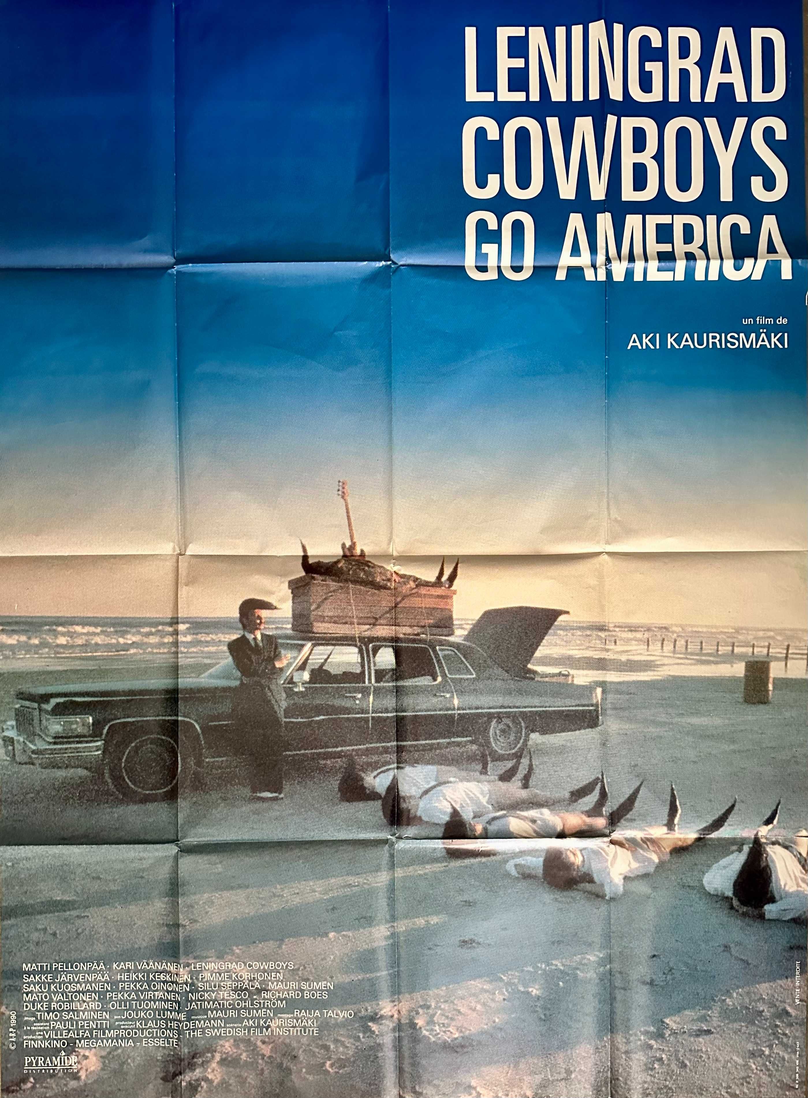 Cartaz original do filme Leningrad Cowboys Go America