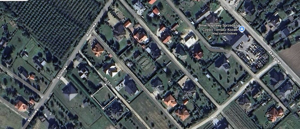 działka budowlana na sprzedaż, w Klikawie