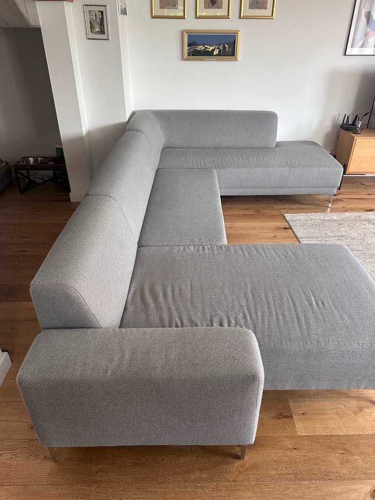 Sofa narożna lewostronna Florenzzi "Allegra Gris"