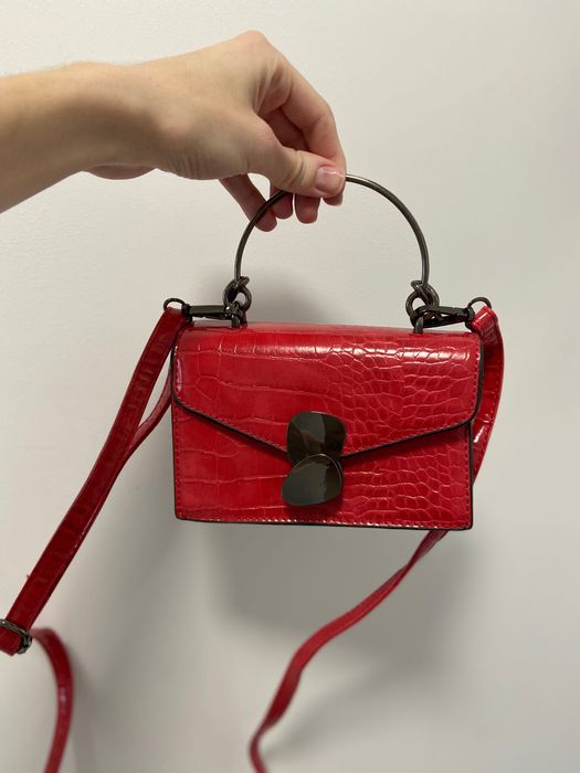 Сумка крос боді , сумка через плече, червона сумка, жіноча сумка
