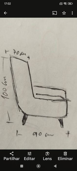 Poltrona, Kelinge bege