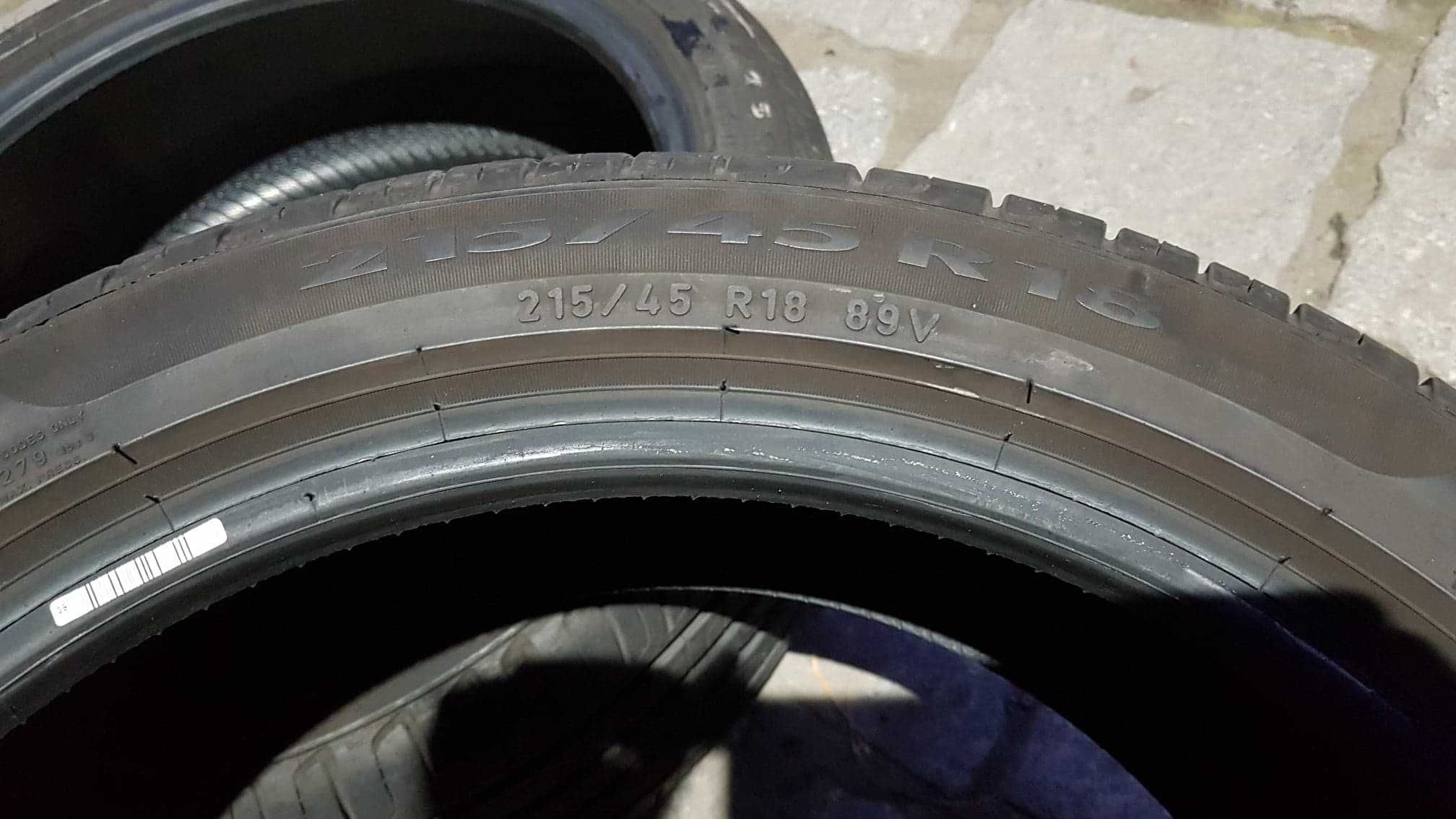 opony pirelli cinturato p7 215/45 r18 nowe!! 2021