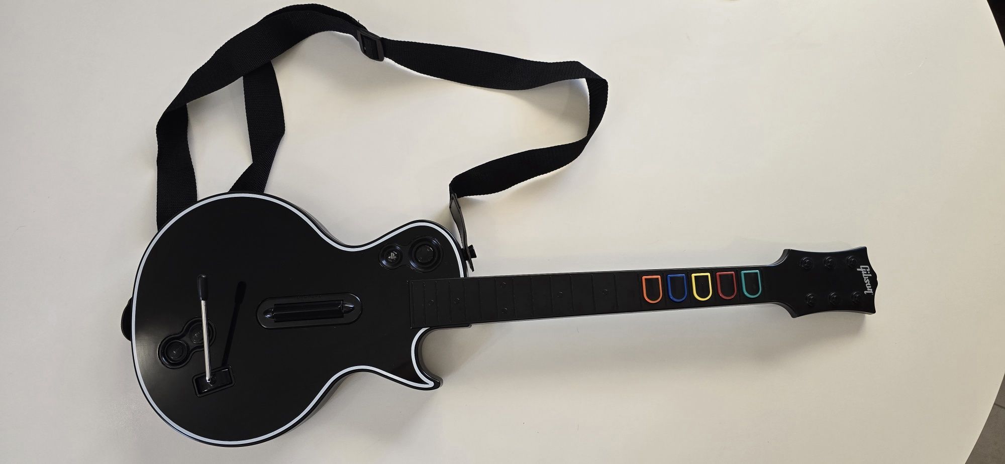 Guitarra PS3 Guitar Hero com dongle _  Les Paul Wireless