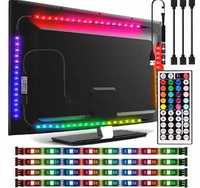 Podświetlenie RGB Taśma LED 230V 12V listwa TV Akwarium Komputer PILOT