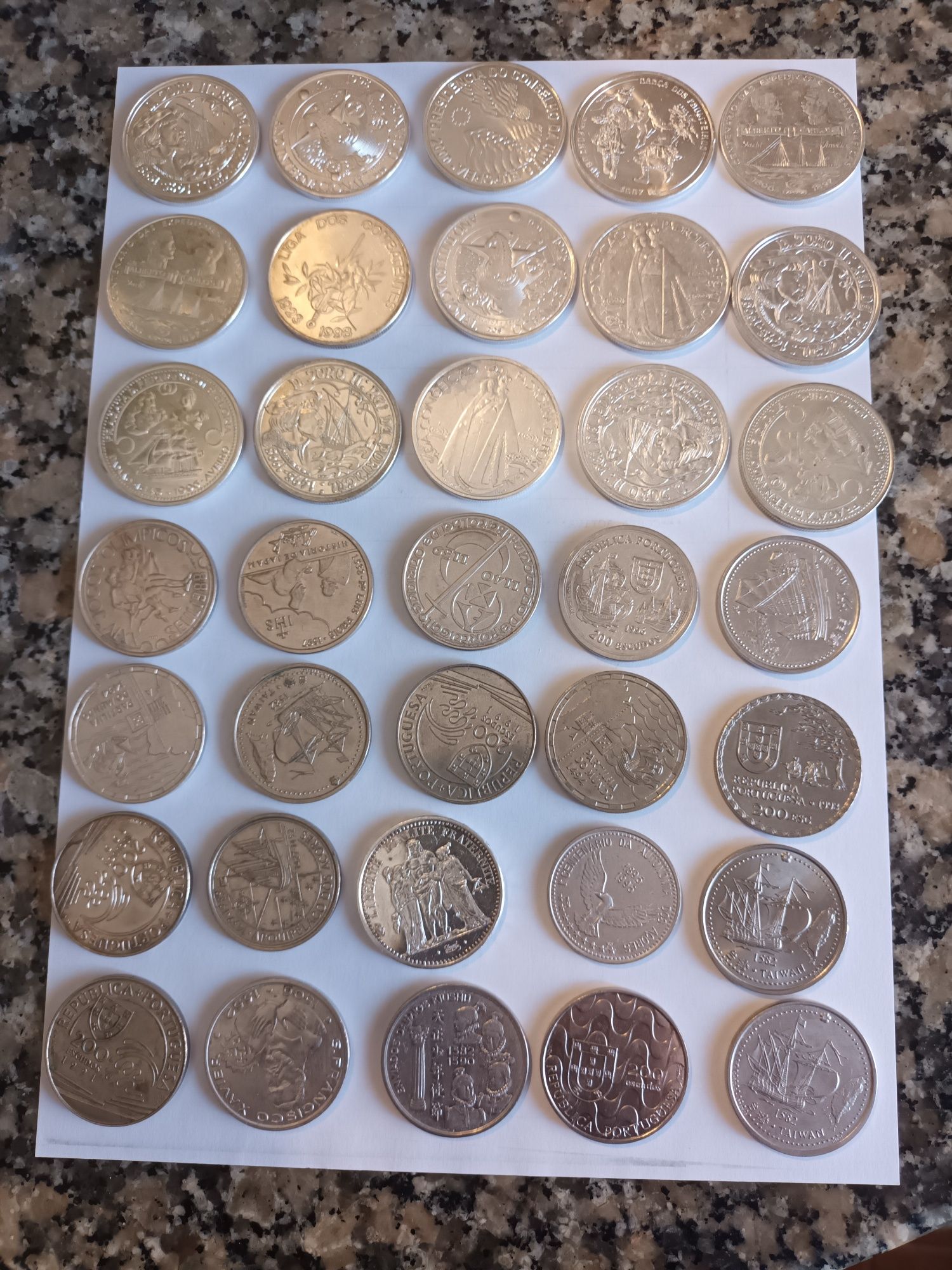 Moedas antigas c.