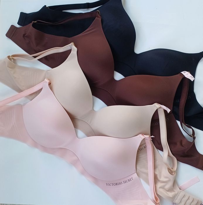 Оригінал Набір Victoria's secret, комплект VS, бюст VS, трусики pink