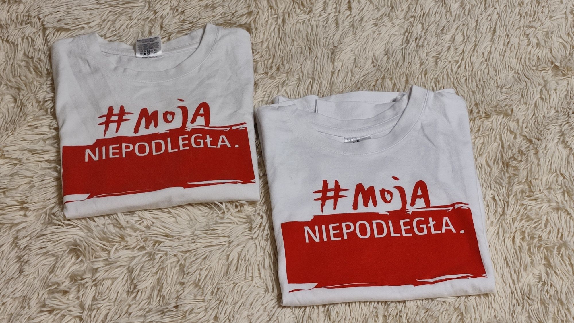2 Koszulki t-shirty Niepodległa BC - Collection r.134-140