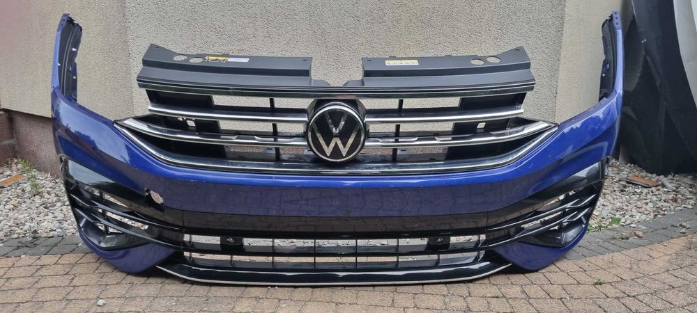 Бампер передний перед Volkswagen Tiguan 2 II R-line разборка