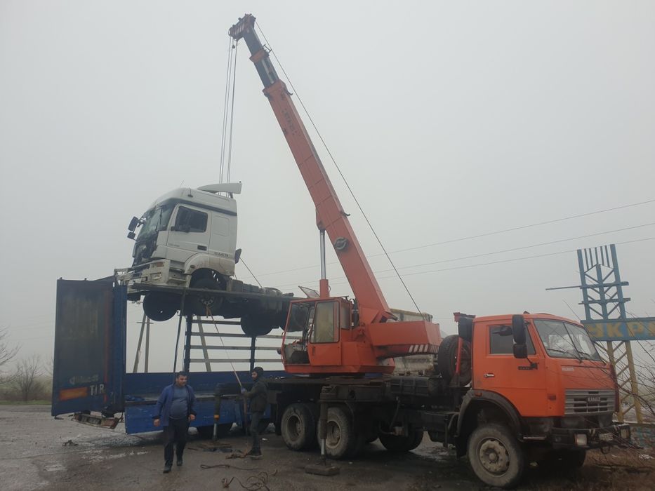 Услуги автокрана 10-50т