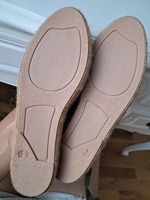 Nowe espadryle Baldinini skórzane